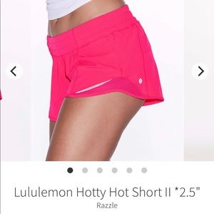 ISO Lululemon Hotty Hot Shorts